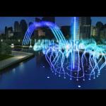 LED 24V 5W Lake Floating Fountain Music Control 12W 18W 36W