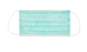 Quality Skin Friendly 3 Ply Non Woven Fabric Face Mask With Adjustable Nose Bar wholesale