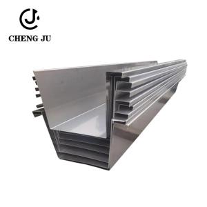 Quality 5mm Roof Rain Gutter High Strength Zinc Aluminum Synthetic Material wholesale