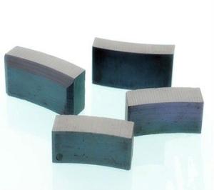 Quality 6Fe2O3 Ferrite Bar Magnets Charcoal Gray For Textile Machine Motor wholesale