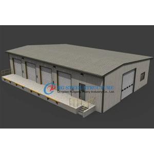Quality Seismic Resistant Steel Structure Factory Building , Galvanized Steel Warehouse Construction wholesale