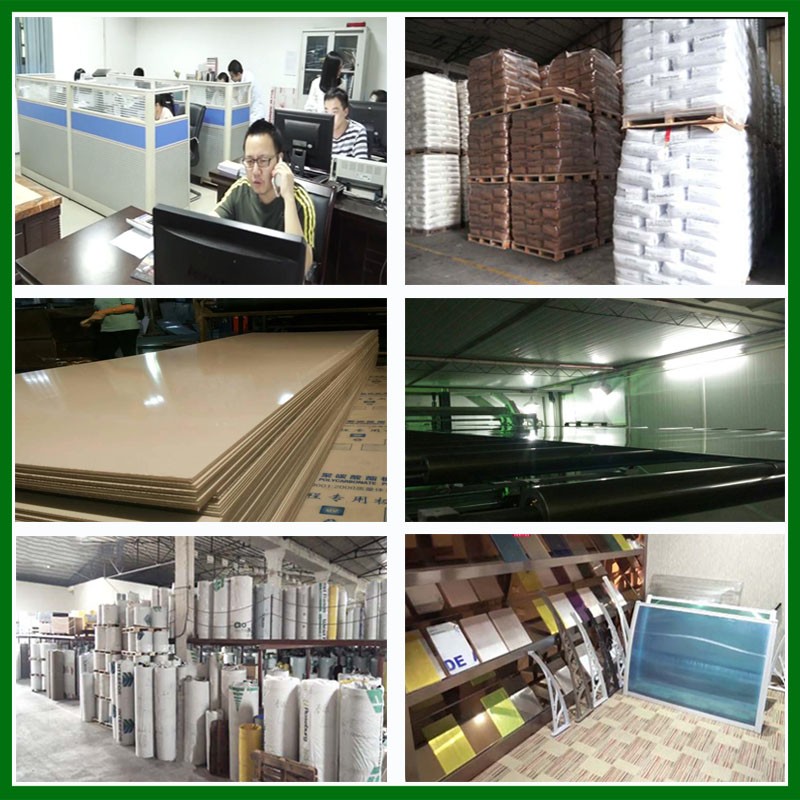 Chemical Pressure Treated PC Sheet Awning Canopy for Bus Station and Window Covering