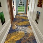 Tulip And Peony Flower Entrance Large Commercial Floor Mat Hotel Corridor
