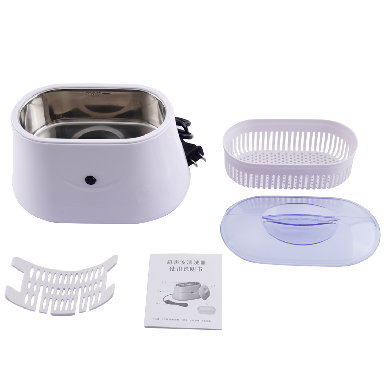 Mini Medical Ultrasonic Cleaner Household Soak Cleaning ODM
