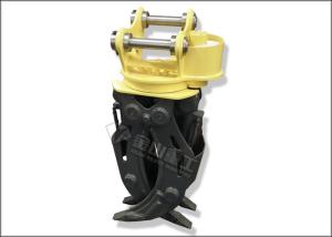 Quality CE Certified Rotating Hydraulic Log Grapple Fit Kobelco SK60 Small Excavator wholesale
