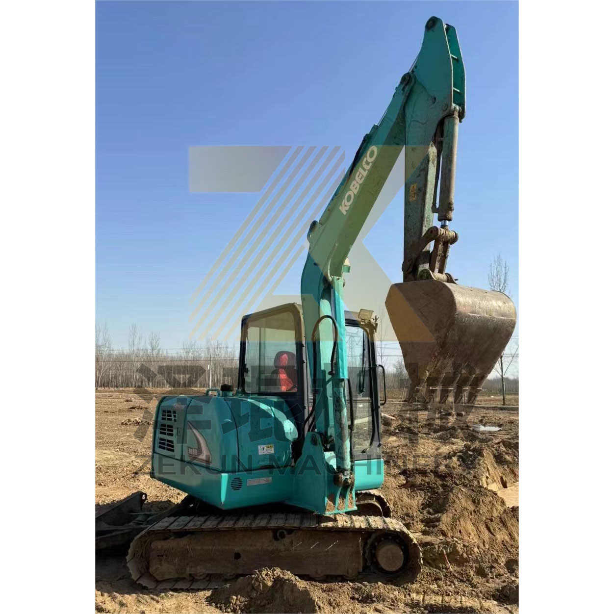 Second-Hand Japan Imported Kobelco Mini Excavator SK60-8 SK60-3