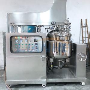 Quality LIANHE Cream Vacuum Emulsifier Mixer 200L SUS316L Homogenizer wholesale