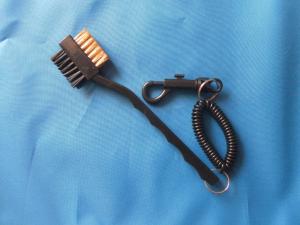 Quality golf brush , golf brushes , golf accessories , black brush wholesale