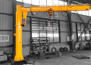 Quality Column Mounted 2 Ton Jib Crane Hoist Floor Pedestal Slewing Pillar Jib Crane wholesale