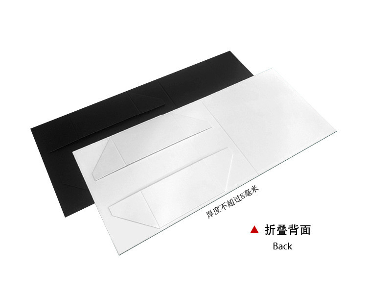 Halloween Black Cardboard Magnetic Box With EVA Foam Recyclable