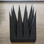 High Power Microwave Absorbing Foam Materials Rf Anechoic Chamber Absorber