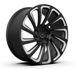 Quality 23inch 23 X 11 Forged Monoblock Rims Matte Black Milled Mercedes Benz G Class Wheels wholesale