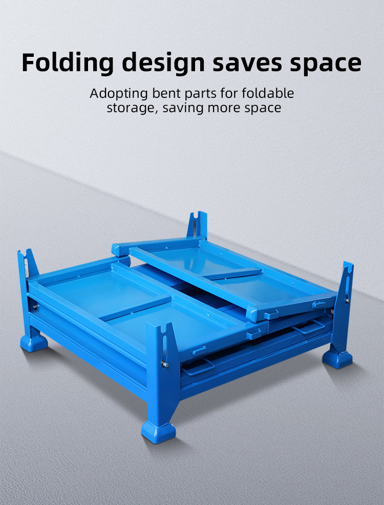 Heavy Duty Foldable Steel Storage Cage Warehouse Lockable Metal Storage Cages