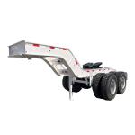Multi Funtion flatbed semi trailer 75 Ton Trailer Hydraulic Low Bed Trailer