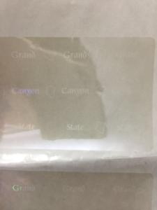 Quality Connecticut state overlay hologram id ct state film ct overlay wholesale