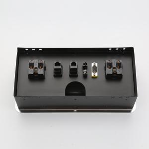 Quality OEM Flip Top Power Conference Table Socket Box USB A 110V-240V wholesale