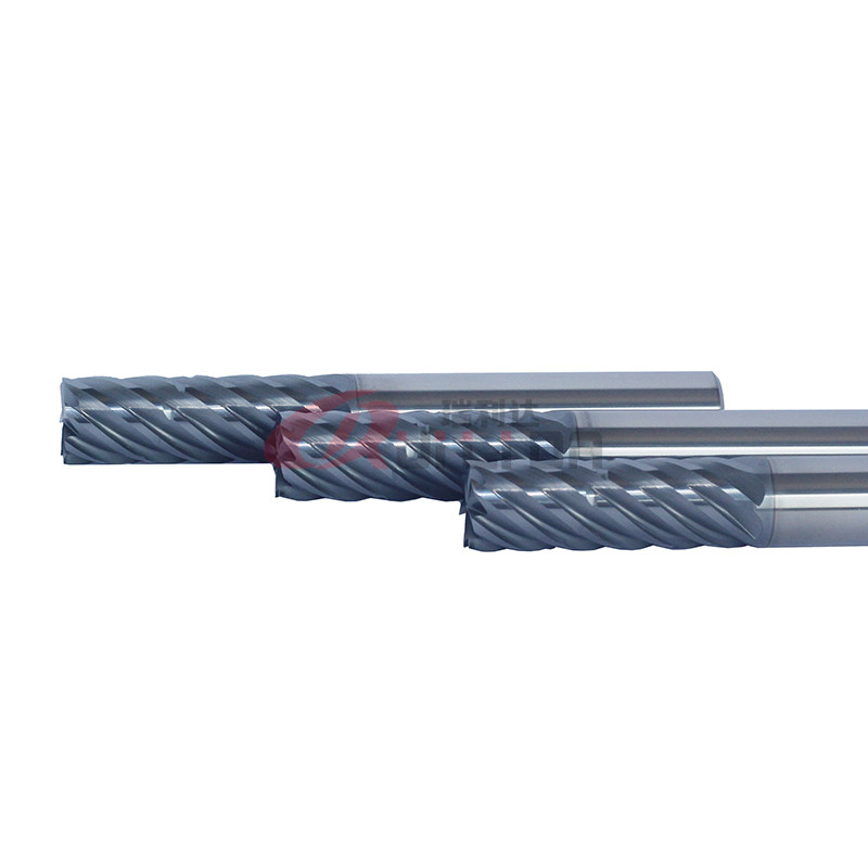 1/2" 7 Flutes Chip Splitter Custom End Mill High Efficiency