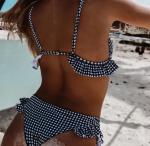 Caliente De Las Mujeres Conjunto De Bikini Sexy Negro
