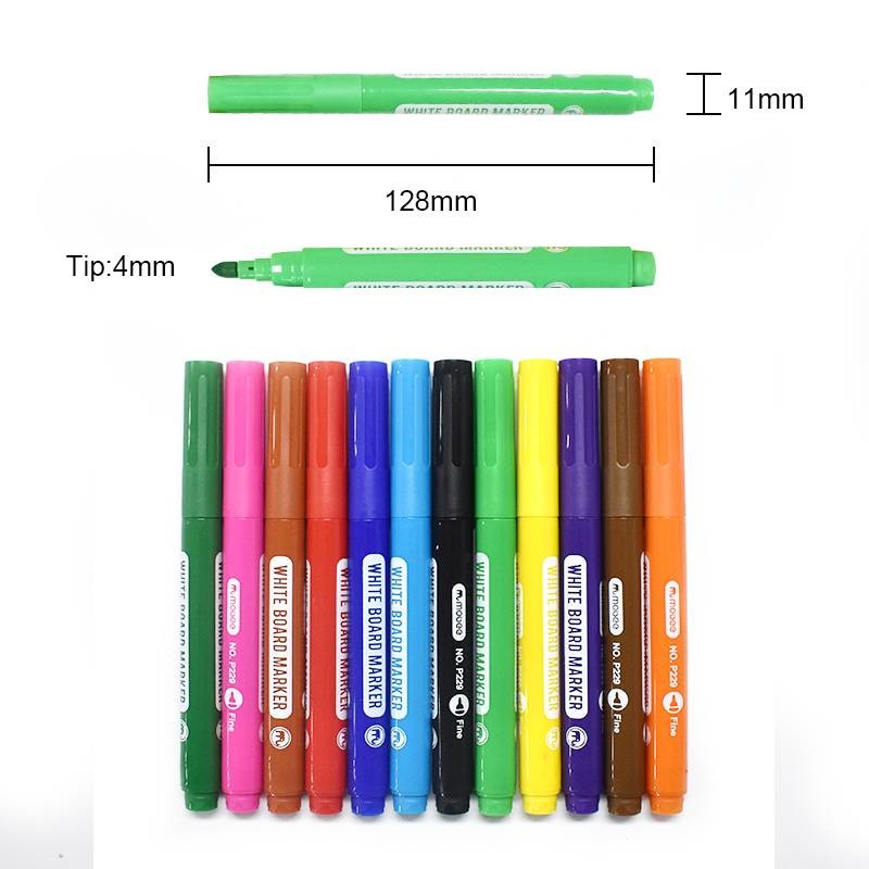 Bright And Versatile Colourful Whiteboard Markers For Black Dry Erase Board Erasable