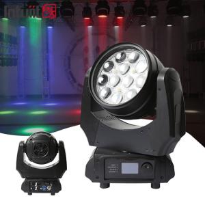 Quality Led 12x10W 4in1 RGBW Washer Zoom Moving Head Stage Light For DJ Disco Night Club Wedding Church Theater Party wholesale