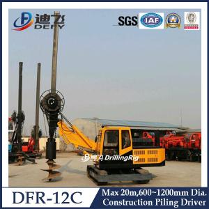 Quality 600-1200mm Diameter Hydraulic Piling Driver Machine DFR-12C wholesale