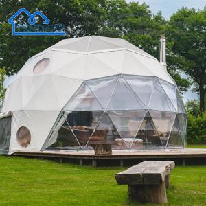 Quality Outdoor Geodesic Dome Factory Lowest Price Trade Show Tent Pvc Luxury Dome Tent For Sale wholesale