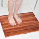 OEM Sustainable Non Slip Wooden Mat Retro 3cm Length OT 53353
