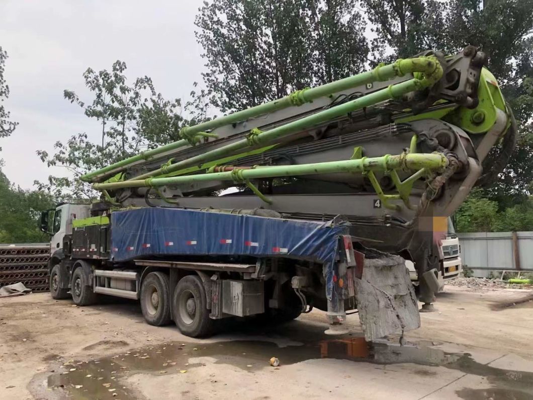 2020 Zlj Long Boom Section 63 Meter Used Concrere Pump Truck