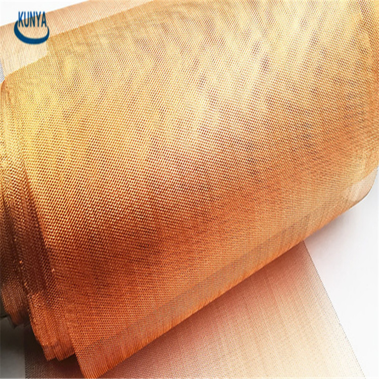 Experimental Room Signal Copper shielding wire mesh Thickened Hardened 40 / 60 Mesh