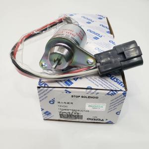 Quality OUSIMA Fuel Stop Solenoid 1503ES-12S5SUC12S 12V Flameout Solenoid Valve For Excavator YANMAR wholesale