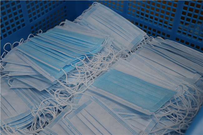 Biodegradable Anti Flu Face Mask daily disposable Supplies Elastic Band Food Industry