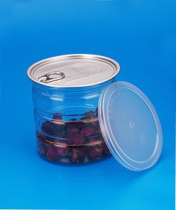 Quality Round Leak Proof Bpa Free PET Plastic Jars Easy Open Ends 680ml Canned Food Packaging wholesale
