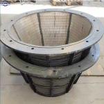 High roundness and coaxiality Wedge Wire Screen Basket Slot Mesh for Potato