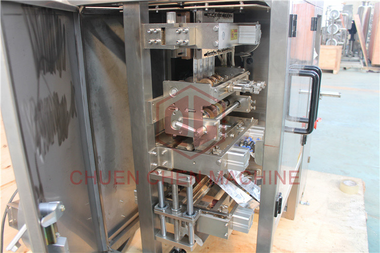 Monoblock Ketchup Sauce Filling Machine Side Sealing PLC Control
