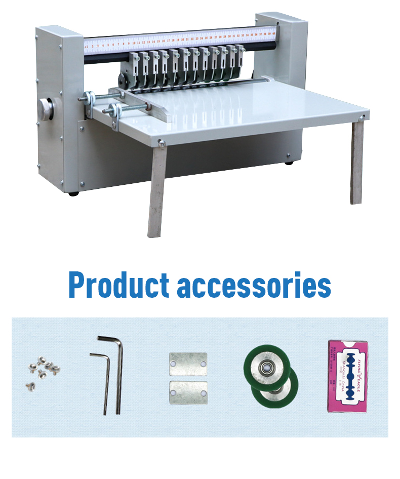 Paper Cutting Machine 400mm Electric Adjustable Speed Half Cut Sticker Surface Cutting