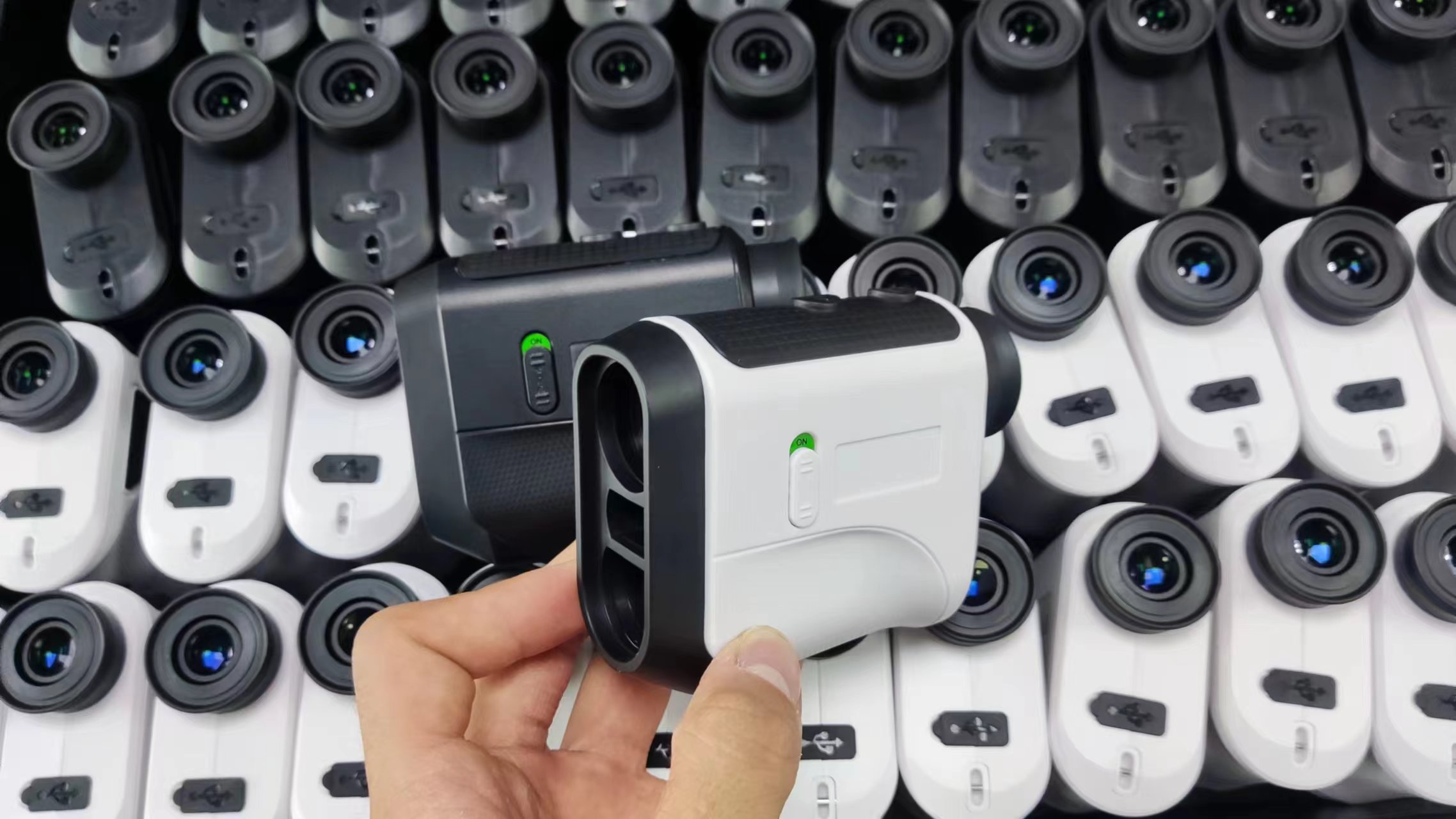 F Model Affordable Golf Rangefinder Slope Pin Seeking Lightweight Laser Distance Measuring Tool