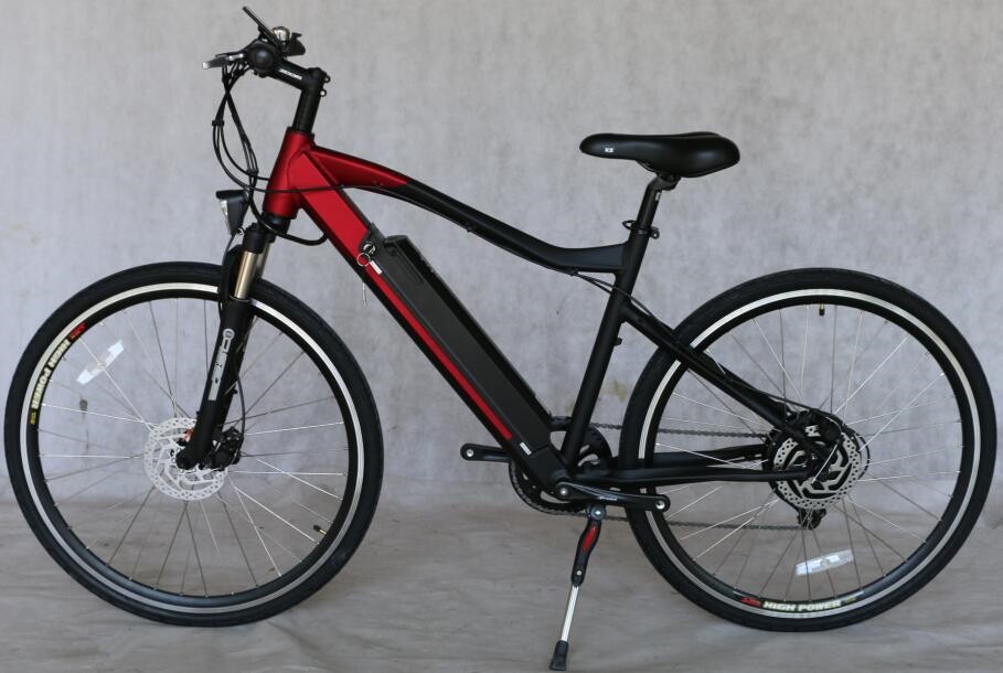 700C 28 Inch Mix Color Electric Mountain Bike Modern Front Rear Disc Brake Mountain Bike