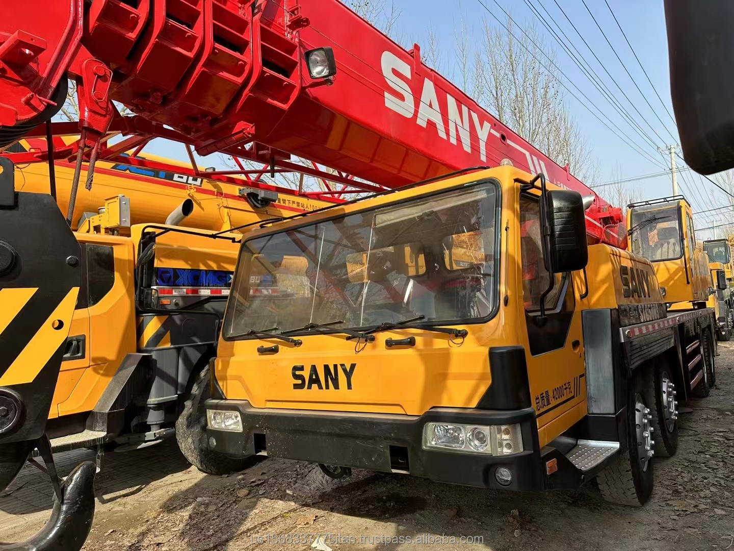 SANY STC500S Crane 50 Ton Capacity Excellent Performance Used with Good Condition