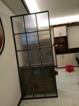 OEM Framed Curved Tempered Patterned Glass Solid Structure