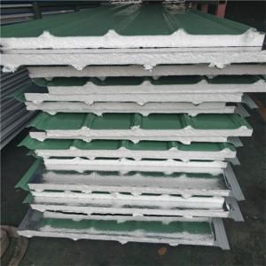 Quality waterproof 840mm silver paper 30mm eps sandwich roof panel for tiny house wholesale