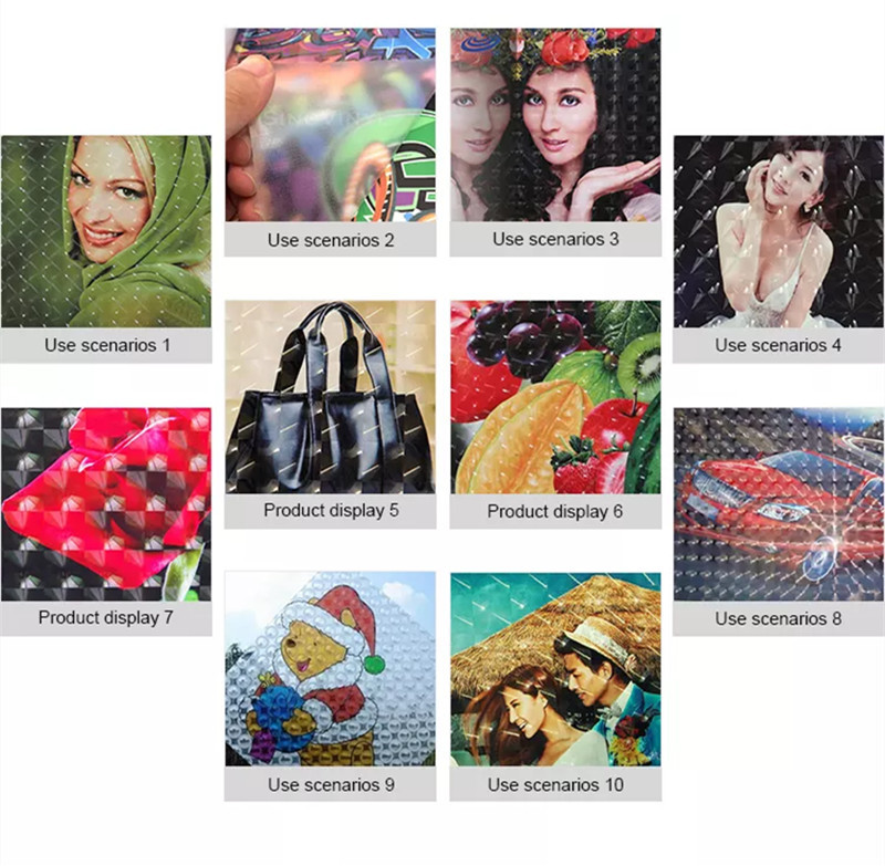 Silk Effect Cold Laminating Film Roll 0.6MM For Images Graphics Protection
