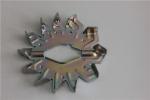 Custom metal stamping, Galvanized Steel Stamped Wide fan for Electric appliance
