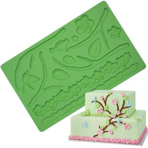 Quality Non Slip Rectangle Fondant Baking Mat Cake Furniture Molds Sustainable wholesale