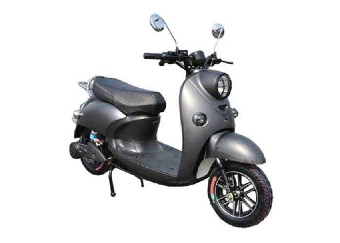 Ash Plastic Body Electric Powered Moped / Bike Moped Alloy Wheel Front Disc Brake