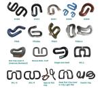 60Si2CrA Material Railroad E Clips , 44HRC Erc Rail Clip DIN 17221