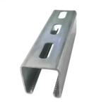 Corrosion Resistant Stainless Steel Unistrut 10 Ft C Shaped Rust Resistance