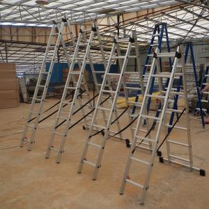 Quality Mutifunctional Aluminum Step Ladder Extention Combination Aluminum Ladder wholesale