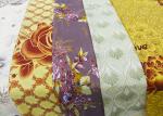 Polyester Warp Knitted Printed Mattress Quilting Fabric Customized 120gsm