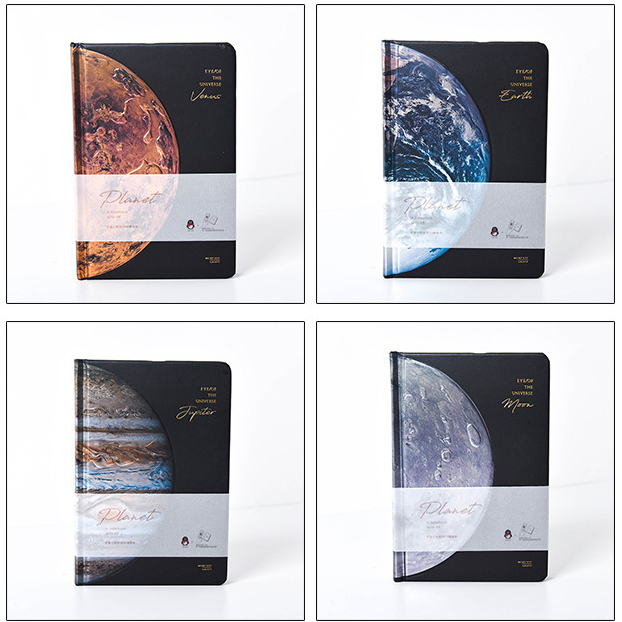 AR Effect A5 Leather Notebook with Customized Inner Core and Inspirational Design