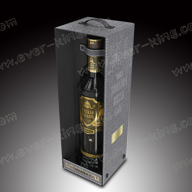 OEM Recyclable 128gsm Portable Glass Bottle Box